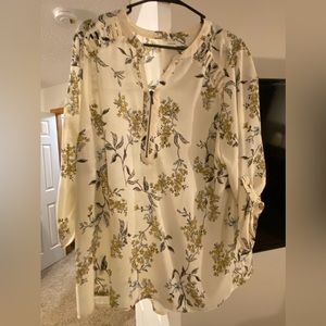 Floral dress top